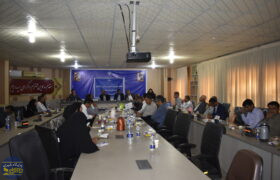 جلسه شورای ورزش و جوانان استان هرمزگان در شهرستان رودان برگزار شد