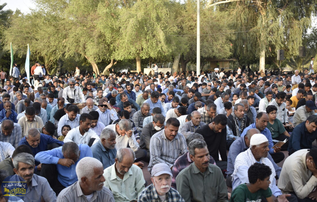 مراسم دعای پرفیض روز عرفه در رودان برگزار شد