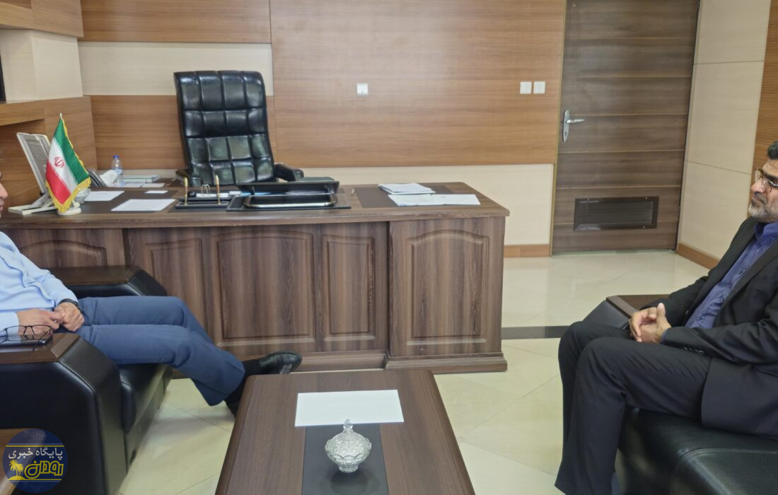 دیدار فرماندار رودان با معاون اقتصادی استاندار هرمزگان برای تسریع راهاندازی صنایع تبدیلی وبسته بندی