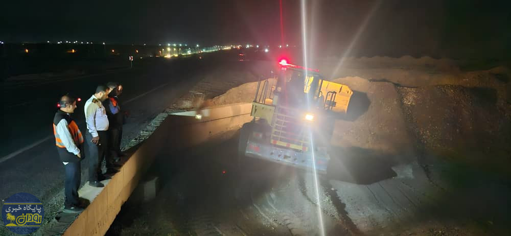 آماده‌باش راهداری رودان برای مقابله با مخاطرات بارندگی پیش‌رو